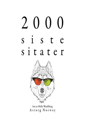 cover image of 2000 siste sitater